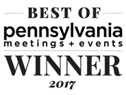 Best Pennsylvania Meeting and Event Planning Company 2017