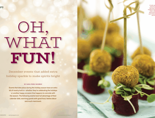 Albrecht Events Featured in Catering Magazine
